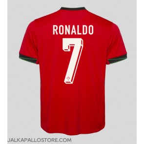 Portugali Cristiano Ronaldo #7 Kotipaita EM-Kisat 2024 Lyhythihainen
